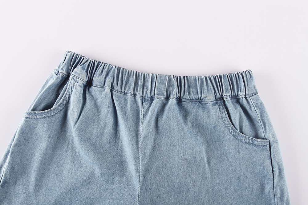 Stockpapa Girls Very High Quality Denim Shorts Branded Overruns