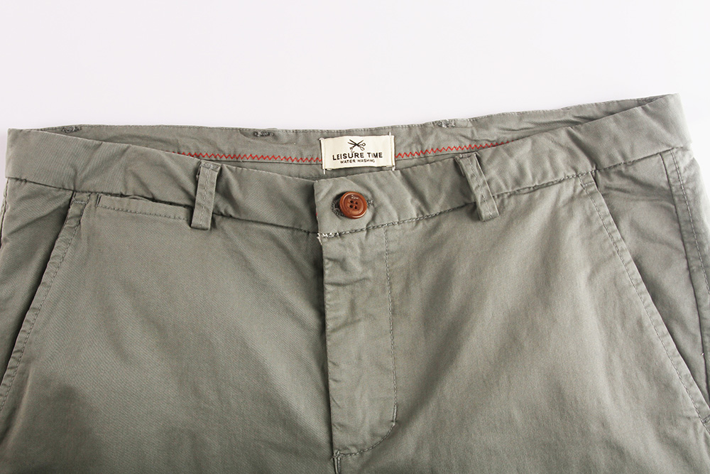 Cotton spandex Mens casual woven shorts (6)
