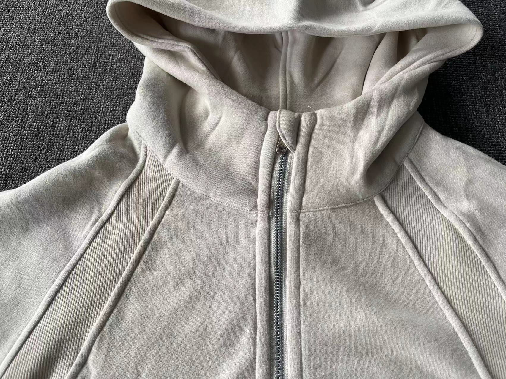 Stockpapa Factory Overruns Ladies Running Casual Nice Skin-friendly Zip Up Casual Hooded Short Hoodie , SP37722-MJ (3)