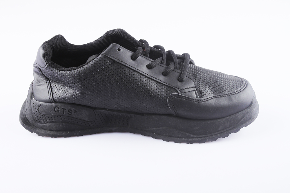 Stockpapa Overrun Branded Apparel G.T.S Black Breathable Sneaker