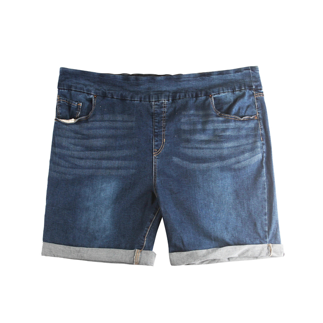 Stockpapa Plus mama size denim shorts