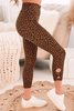 Yoga Fitness Leopard Cropped Leggings