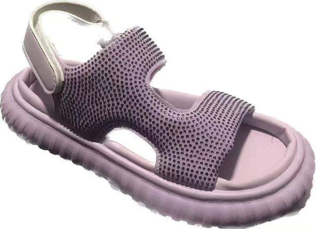 Stockpapa High Quality Hot Selling New Junior Girl Sandals Liquidation