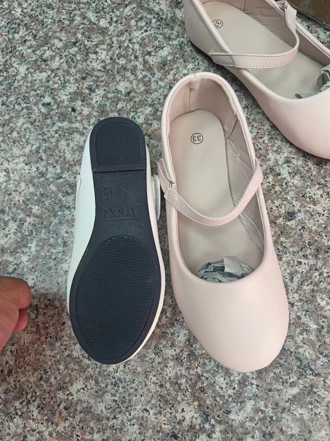  Stockpapa Overruns Nice New Junior Girls Pure Dress Shoes