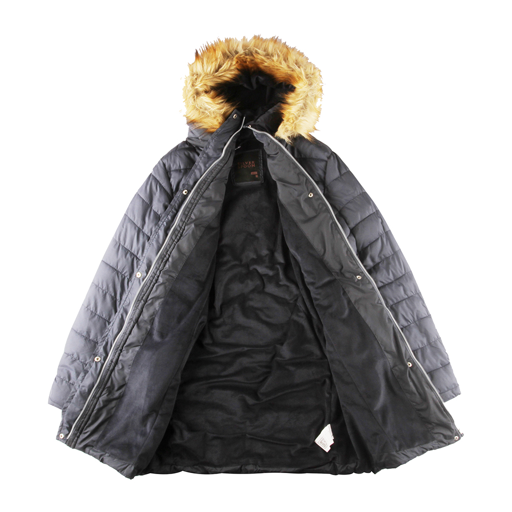 Stockpapa Ladies longline padded coats 
