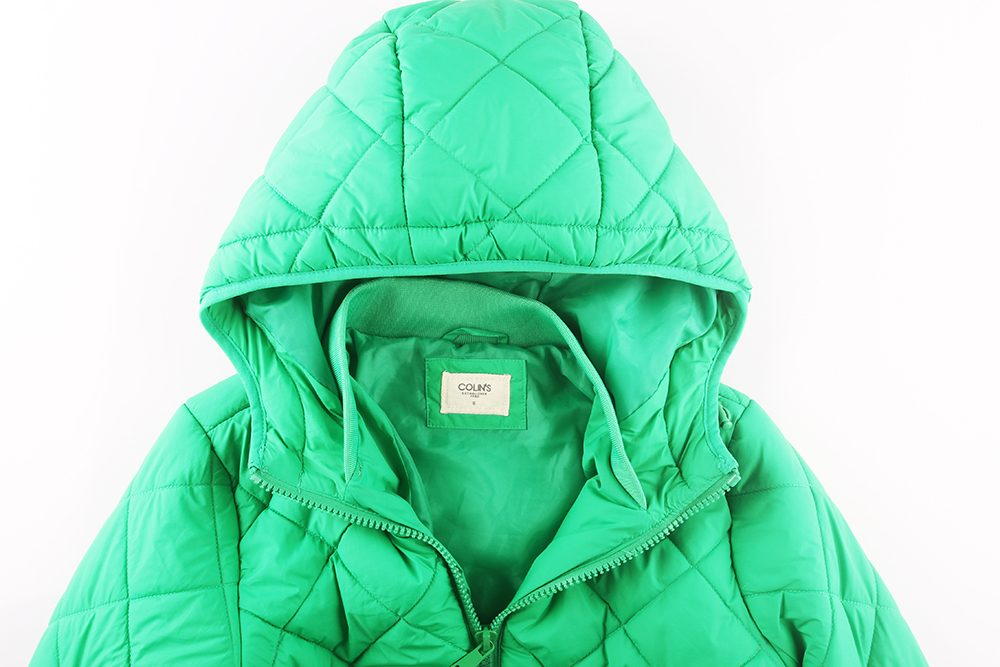 Stockpapa Ladies zip padded hoodie coats