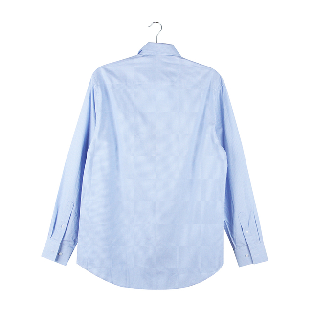 Stockpapa Liquidation Stock 2024 New BYTOM High Quality 100% Cotton Long Sleeves Men's Formal Blue Shirts