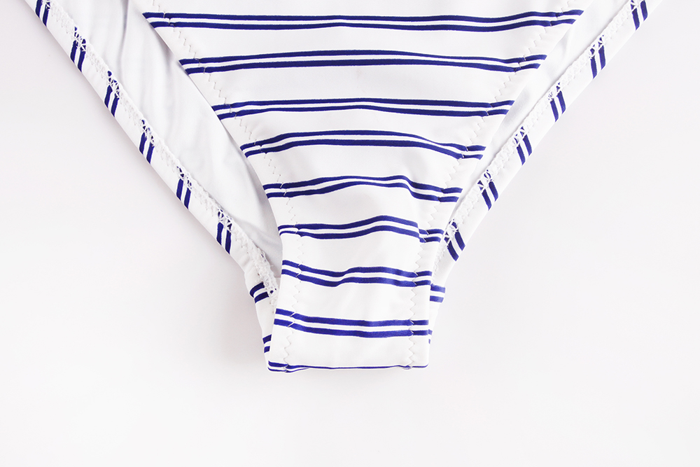 F21 ,, Ladies striped print swimwear (7)