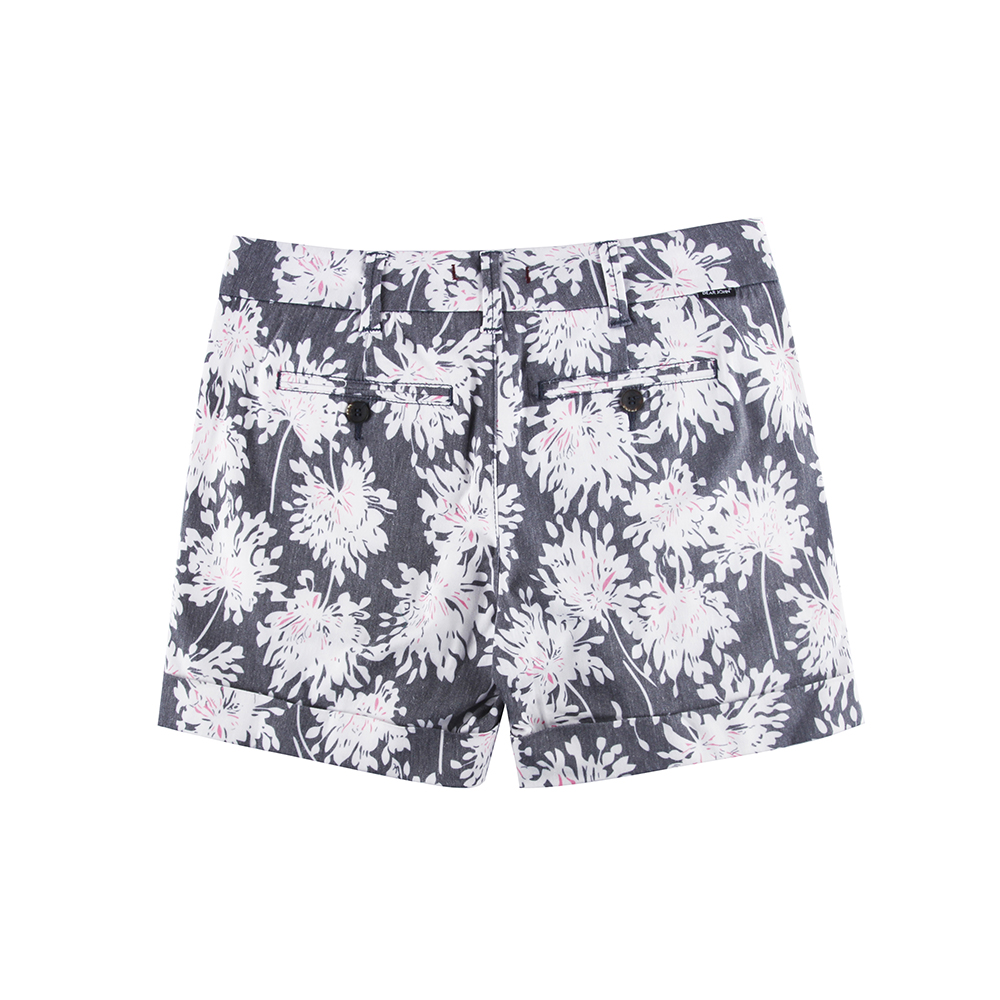 Stockpapa Ladies Allover Print Casual Shorts Overrun Branded Apparel