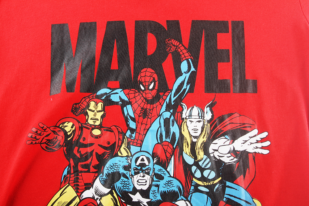 Marvel Men\'s V neck tee