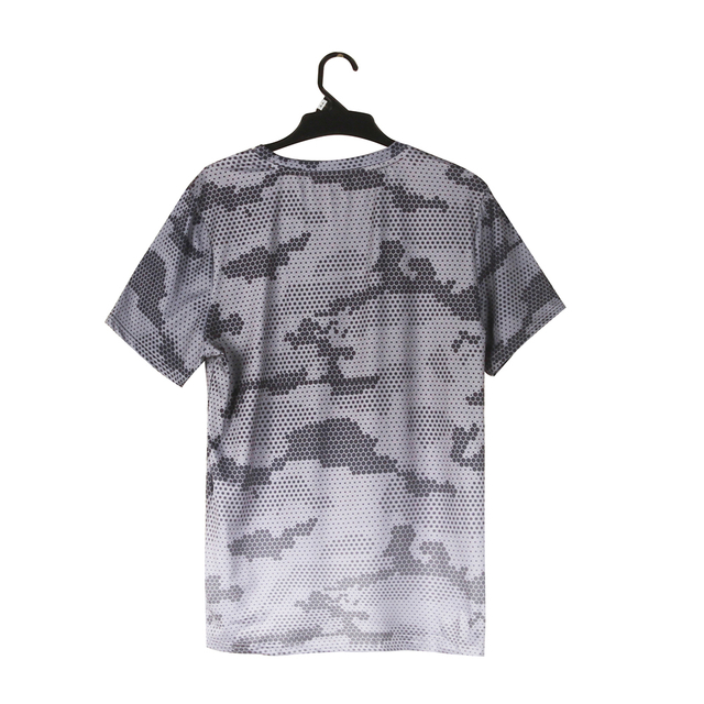 Stockpapa Men's Allover Two-one Camo Print Very Cool High Quitdry Active Tee Apparel Wholesale