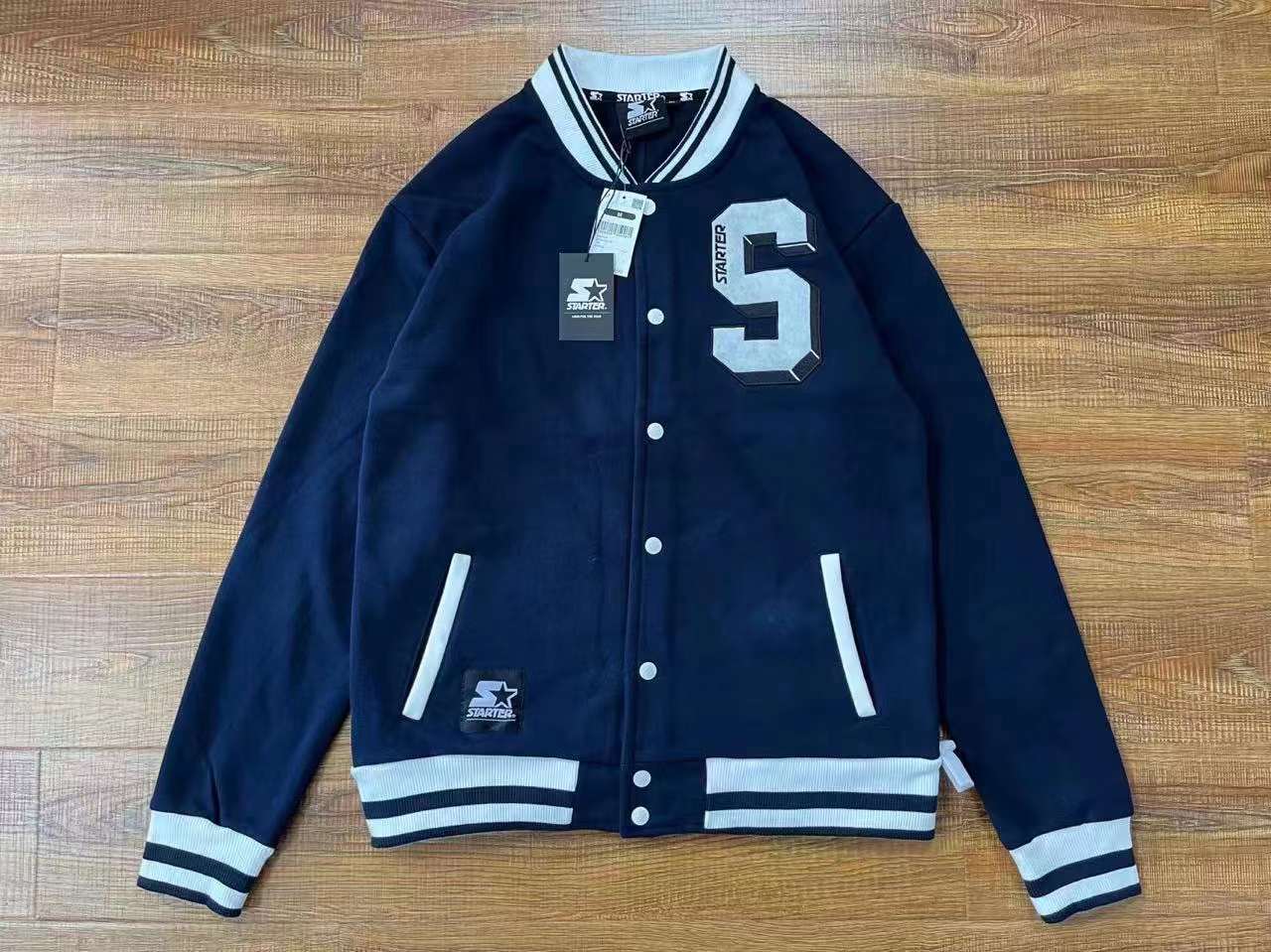 Stockpapa Apparel Stock Men's Baseball Jacket