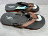 Stockpapa Black Leather Flip Flops