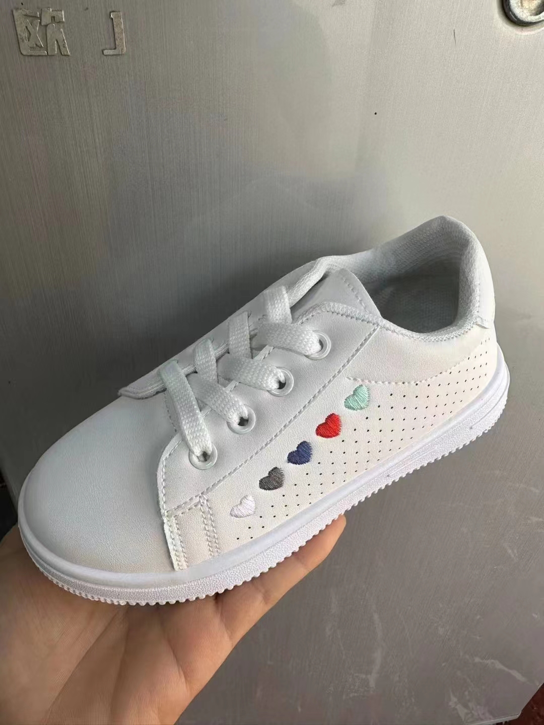 Stockpapa Outlets Clothes Girls White Board Shoes