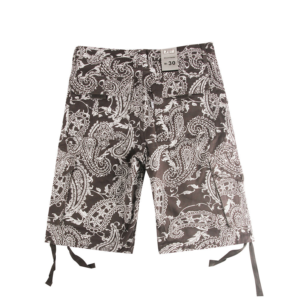 Stockpapa Men's Allover Print Cargo Shorts Liquidation