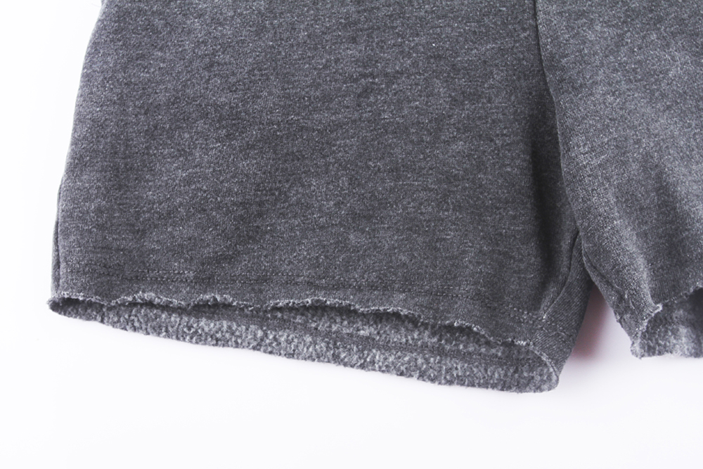 Garment wash kids knit shorts, SP30134-YK (5)