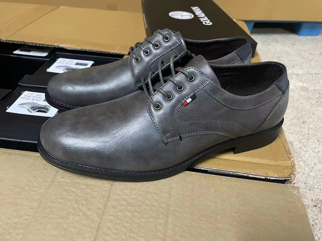 Stockpapa Liquidation Stock Fashion Hot Selling Men's Leather Shoes