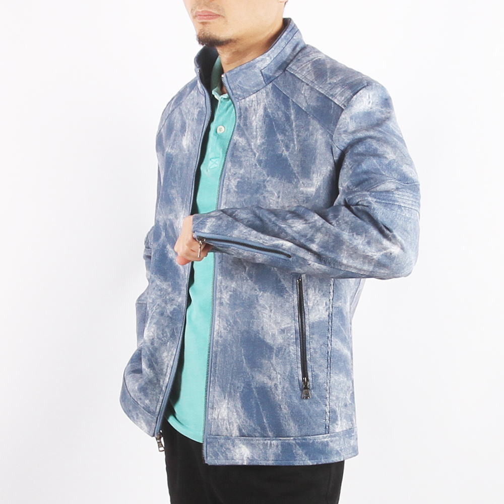 mens high quality bomber sueded pu jacket (6)