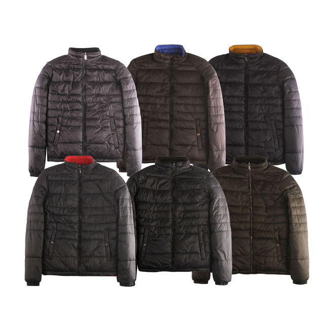 Stockpapa Leftover Stock 6 Color Men's Reversible Coats 