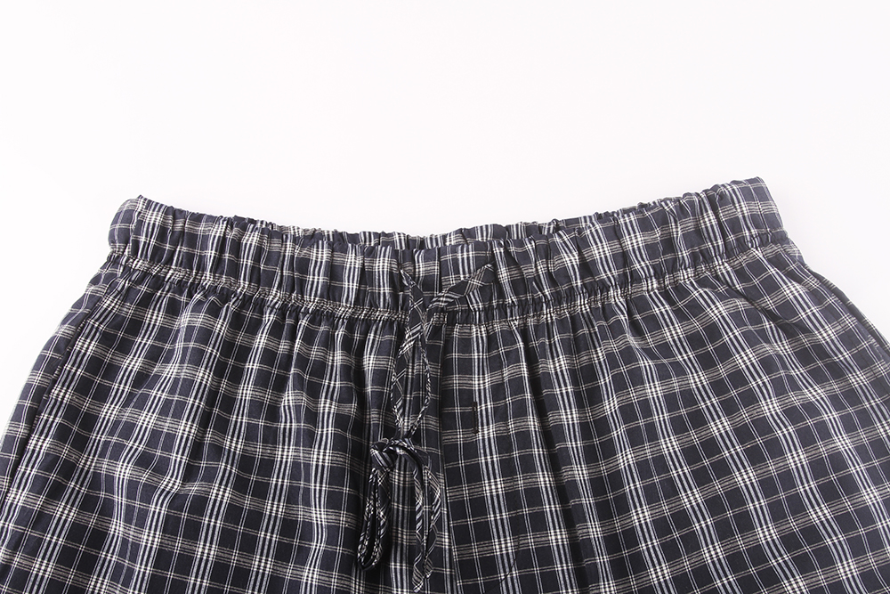 Stockpapa 6 Color Men's Plaid Lounge Shorts Overruns