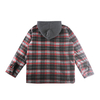 Stockpapa Men's Liquidation Autumn And Winter Zip Up Jackets Whtih Button Plaid Sherpa Coats