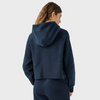 Stockpapa Factory Overruns Ladies Running Casual Nice Skin-friendly Zip Up Casual Hooded Short Hoodie