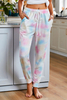 Stockpapa Over Run Ladies Drawstring Tie Dye Jogger