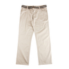 Stockpapa Stock Garments Men\'s Belted Chino Long Pants