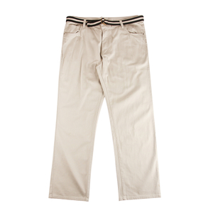 Stockpapa Stock Garments Men's Belted Chino Long Pants