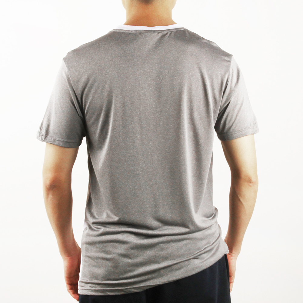 Mens color blocked active Tee, (6)