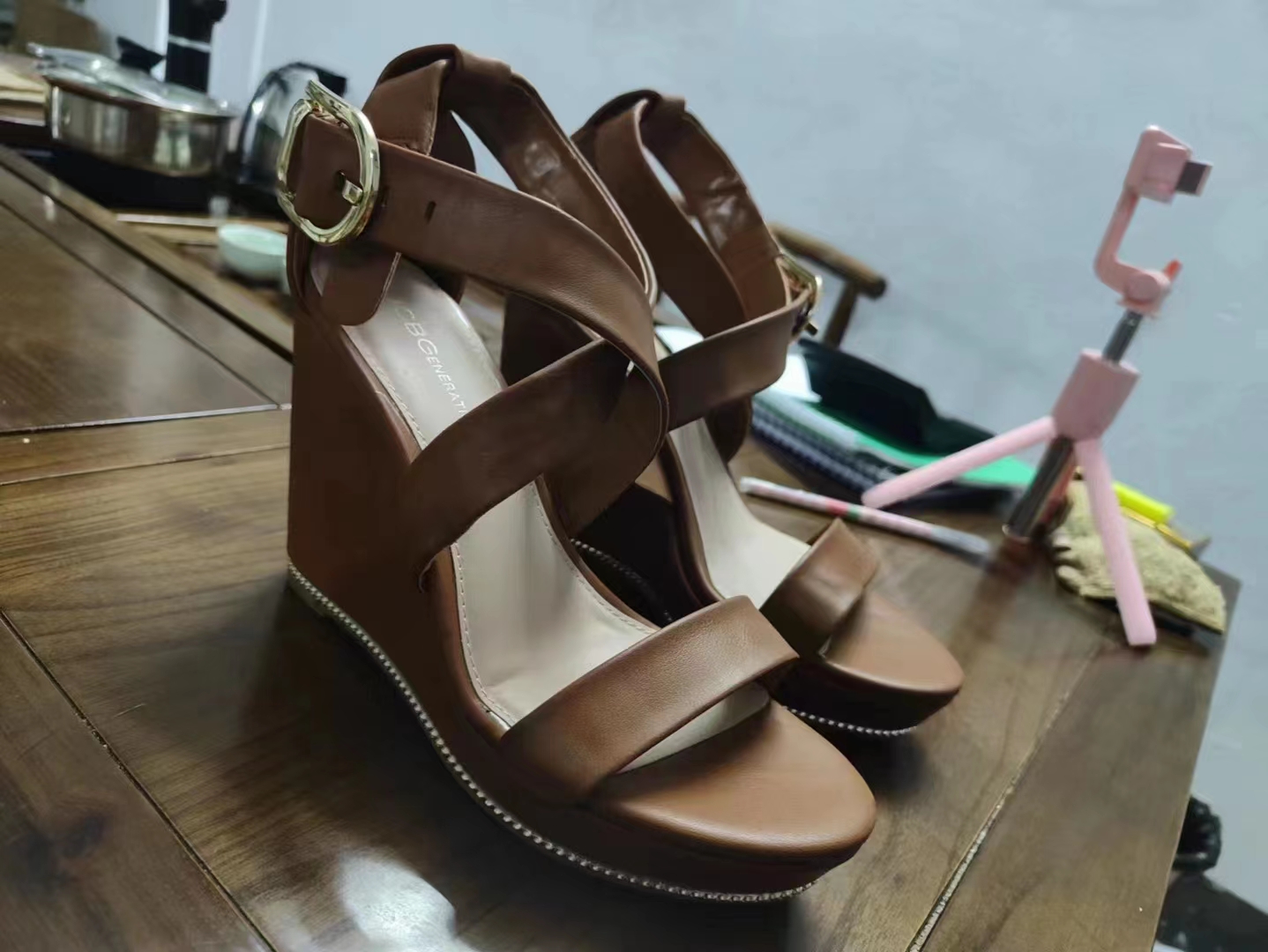 Stockpapa Factory Outlet Clothes Ladies Fashion Sandals