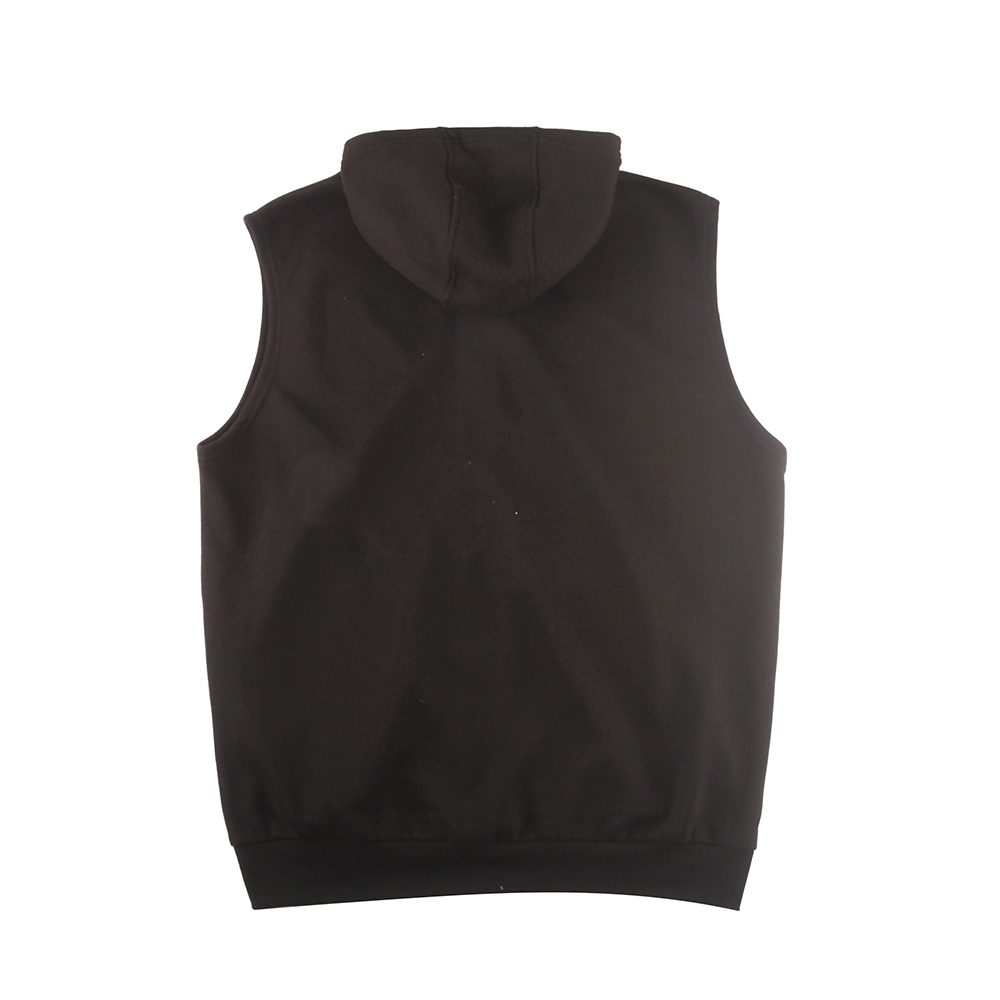 Stockpapa Cotton Zip Up Vest Hoodie Clearance Sales