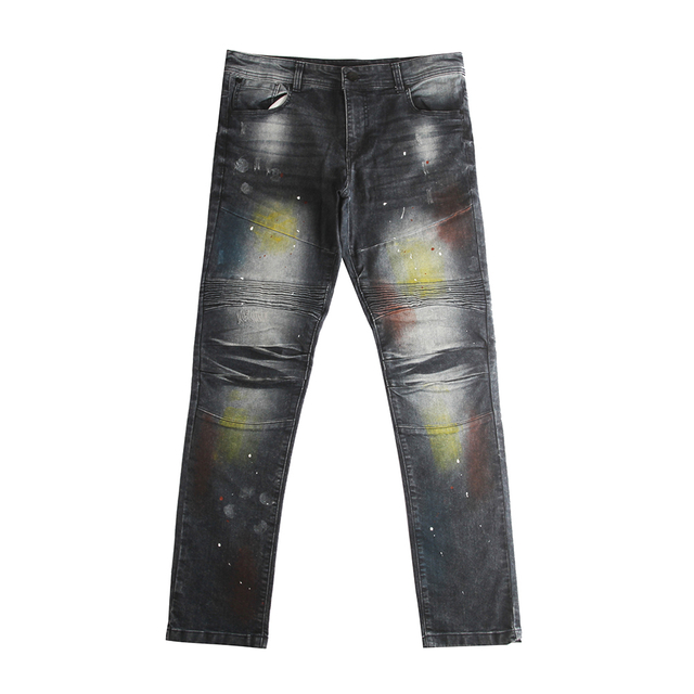 Stockpapa Noble Jeans, Men's Cool Fashion Nice Quality Denim Skinny Branded Overruns