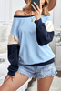 Stockpapa Apparel 2 Color Color Blocked Ladies Pullovers