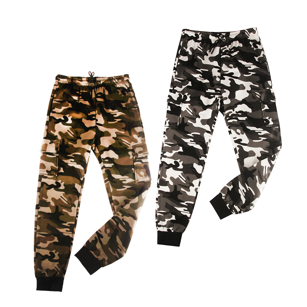 Stockpapa Men's Camo print joggers 