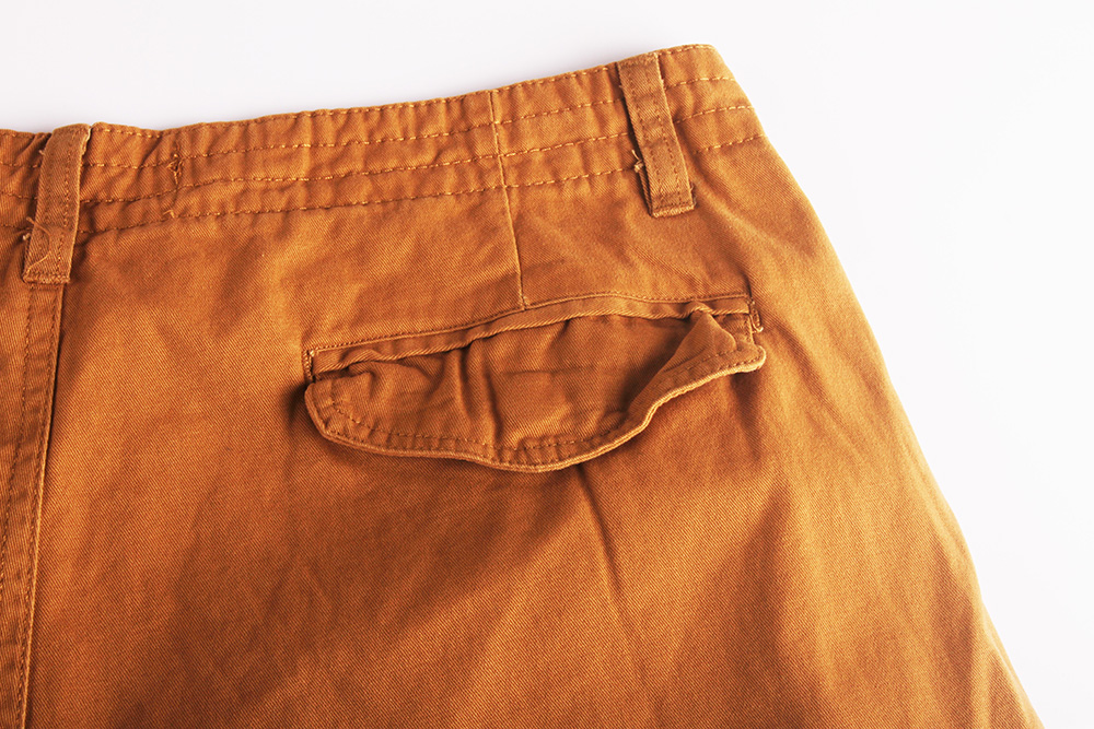 Mens Cotton chino cargo shorts (1)