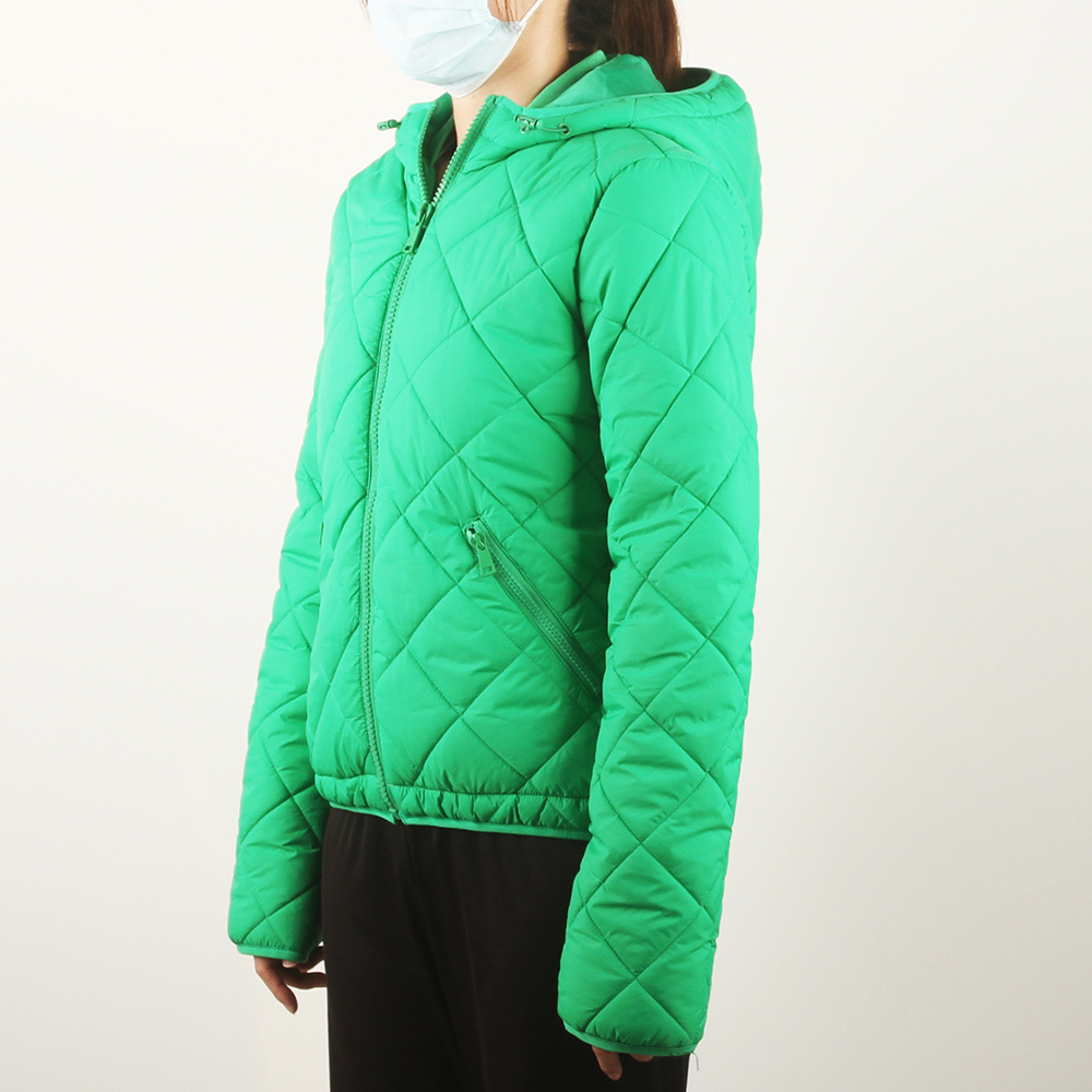 Stockpapa Ladies zip padded hoodie coats