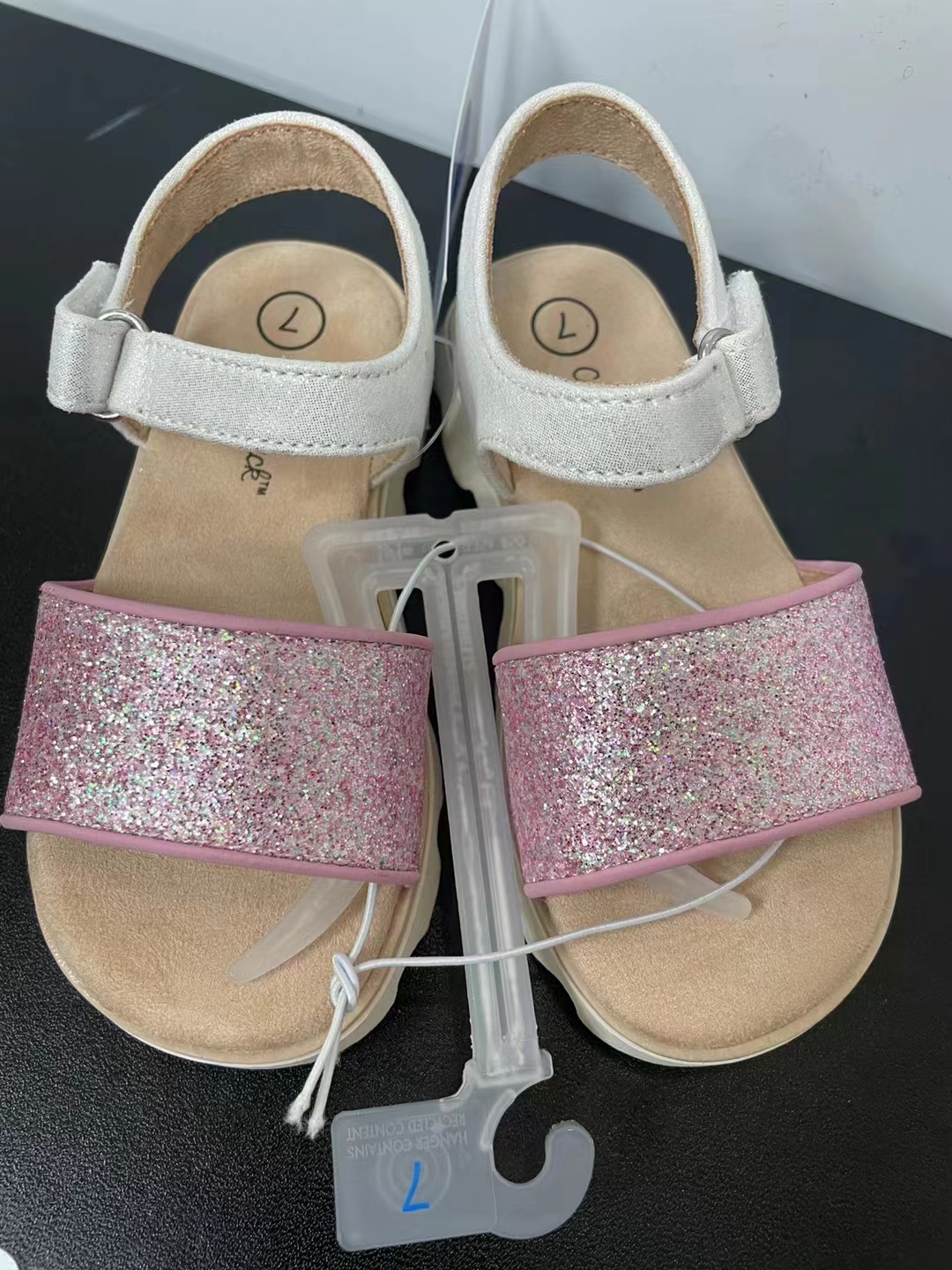 Stockpapa Glitter Fashion Junior Girls Nice Sandals