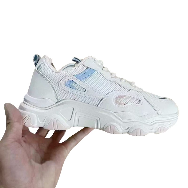 Stockpapa Leftover Stock Branded Ladies Sports White Flying Weaver Shoes