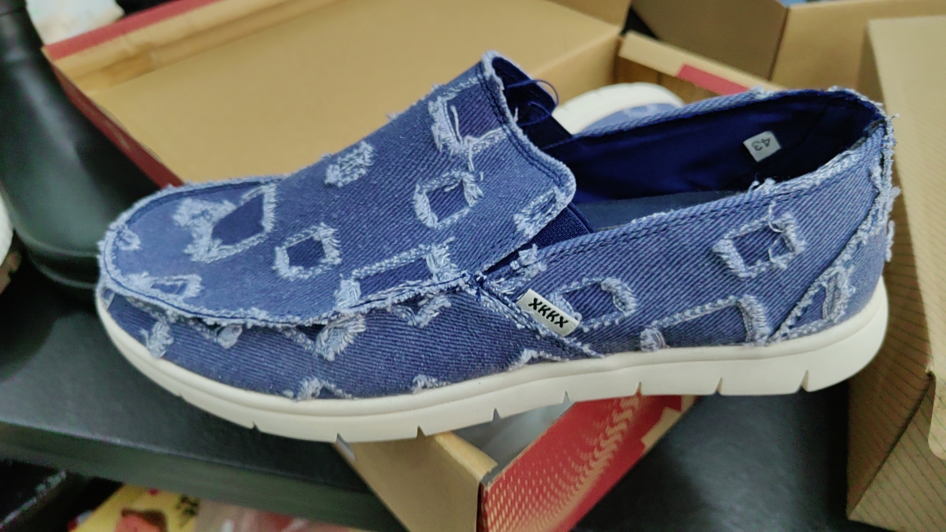 Stockpapa Clearance Sale New Clothes Men's Casual Canvas Flats