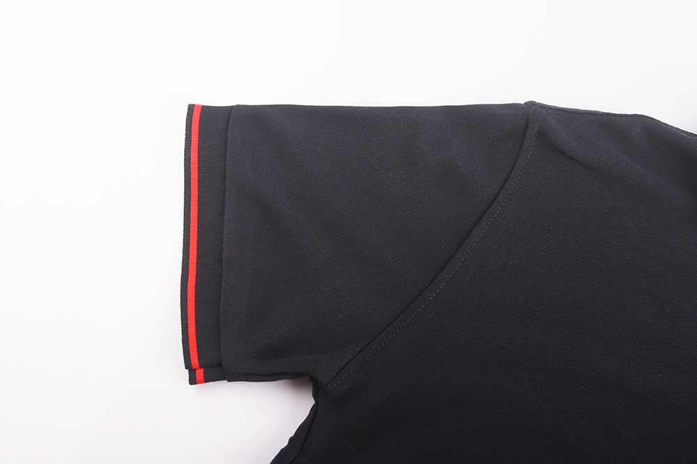 Stockpapa Apparel Stock Men's Color-blocked Neck Golf Shirts