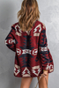 Stockpapa Apricot Moraga Pocketed Aztec Cardigan apparel stock