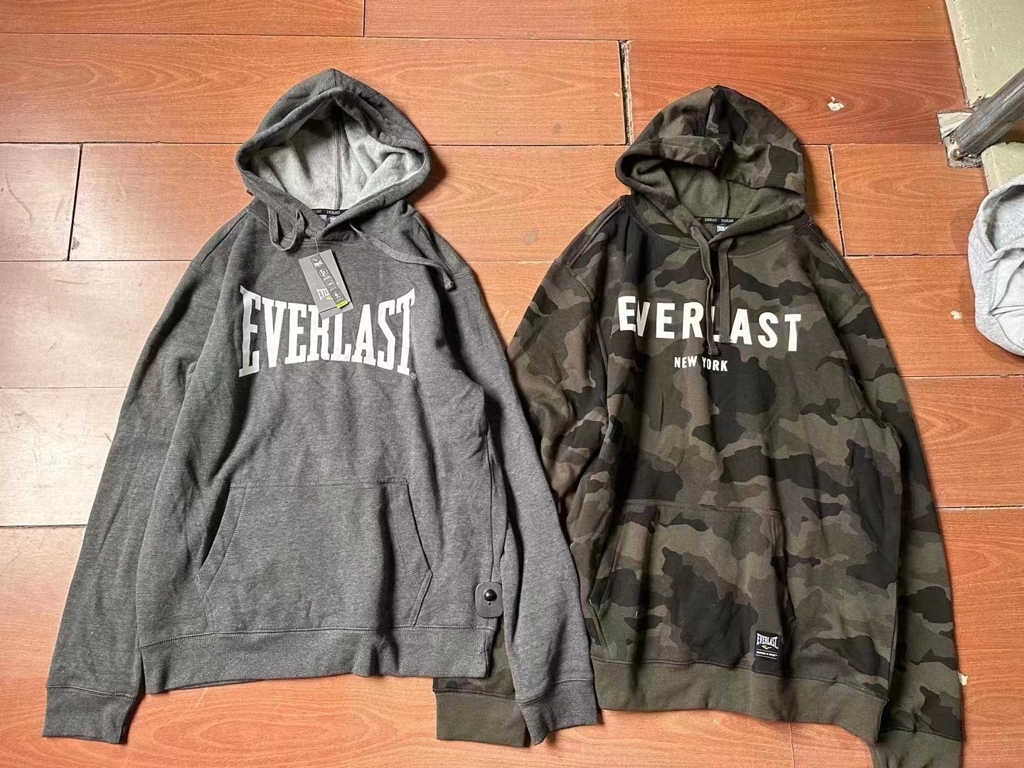 Stockpapa Everlast， Men's 10 Color Hoodie Apparel Stock