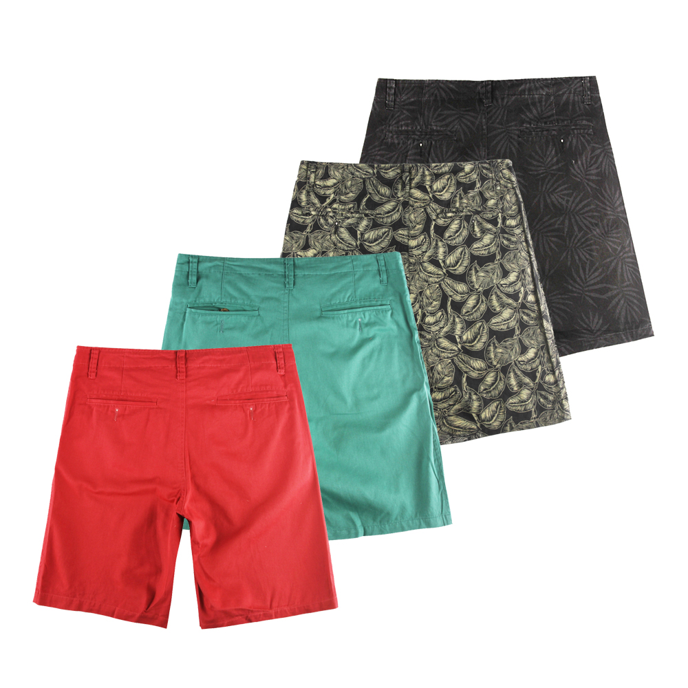 Stockpapa Liquidation Men\'s Garments Wash Casual Chino Shorts