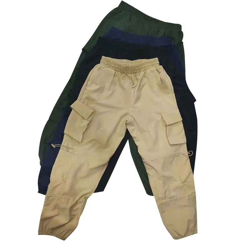 Stockpapa Wholesale Liquidation Men\'s Multi-pocket Casual Pants