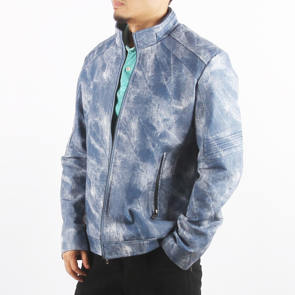 mens high quality bomber sueded pu jacket (7)