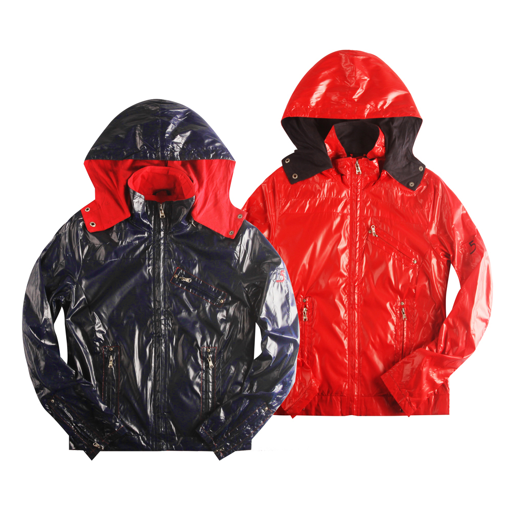 Hooded Windbreaker Jacket Zipper Casual Cotton-padded Jackets