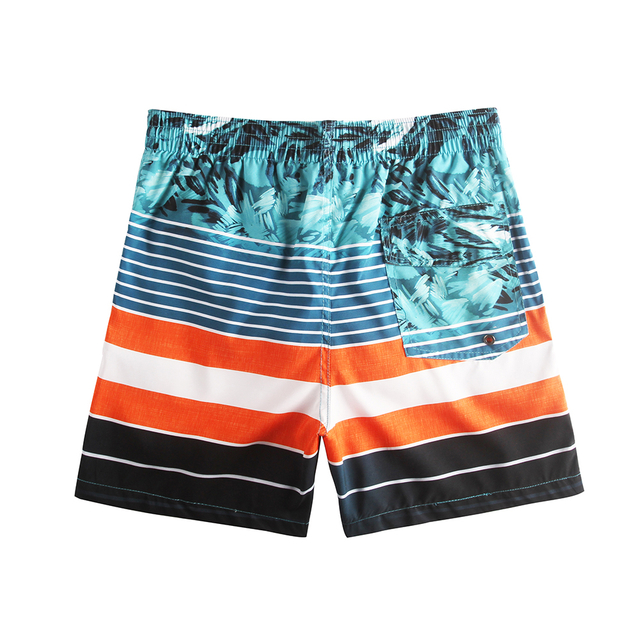 Men's Print & Solid Color Board Shorts, SP17511-AH