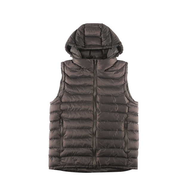 Women's Winter Waistcoat Black Vest