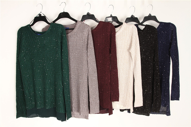  Ladies 9 Color Casual Sweaters in Stock